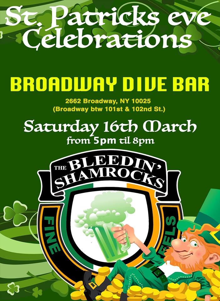 Live Irish Music Celebrating St. Paddy's Day